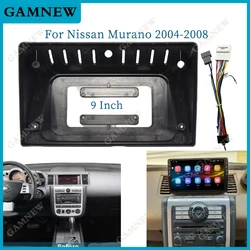 9 Inch Car Frame Fascia Adapter Android Radio Audio Dash Fitting Panel Kit For Nissan Murano 2004-2008