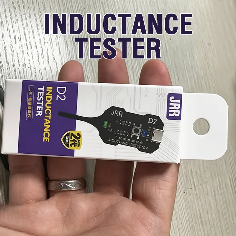 Testeur d'inductance JRR D2 V2.0, détecteur d'induction électromagnétique, type à vérification rapide, réponse en microsecondes pour outils de réparation de circuits
