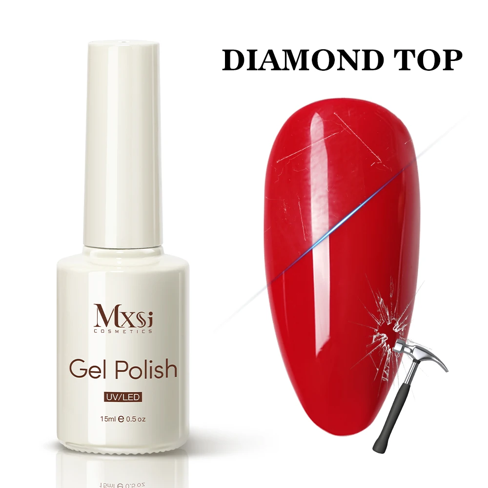 1/2/3 قطعة مجموعة مسمار الفن 15 مللي الماس معطف فوقي هلام طلاء الأظافر تعزيز فيرنيس شبه دائم UV نقع قبالة الورنيش عالية ضوء هلام