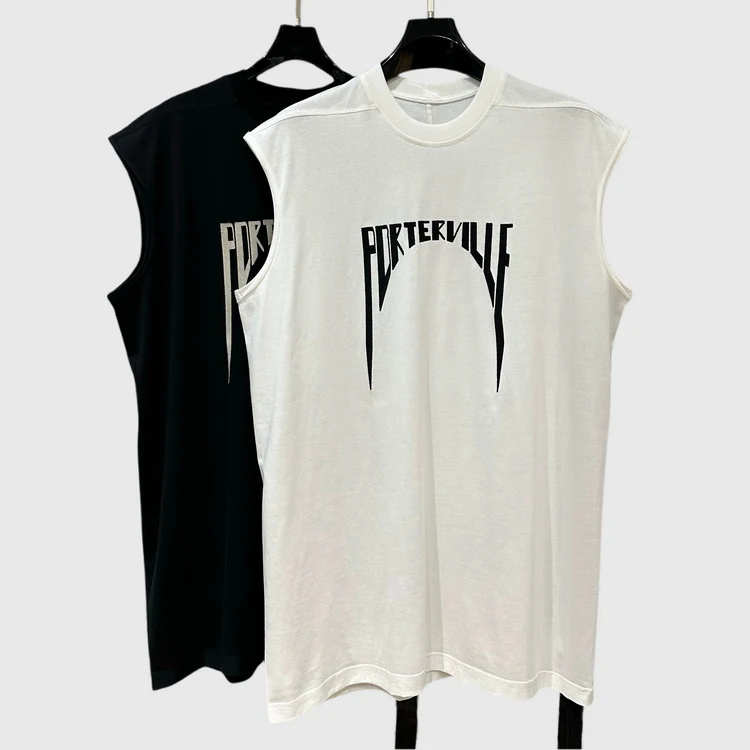 

Летняя хлопковая вязаная майка-топ 2025 с вышивкой букв, круглый вырез, повседневный молодежный стиль, бренд Angel Bae