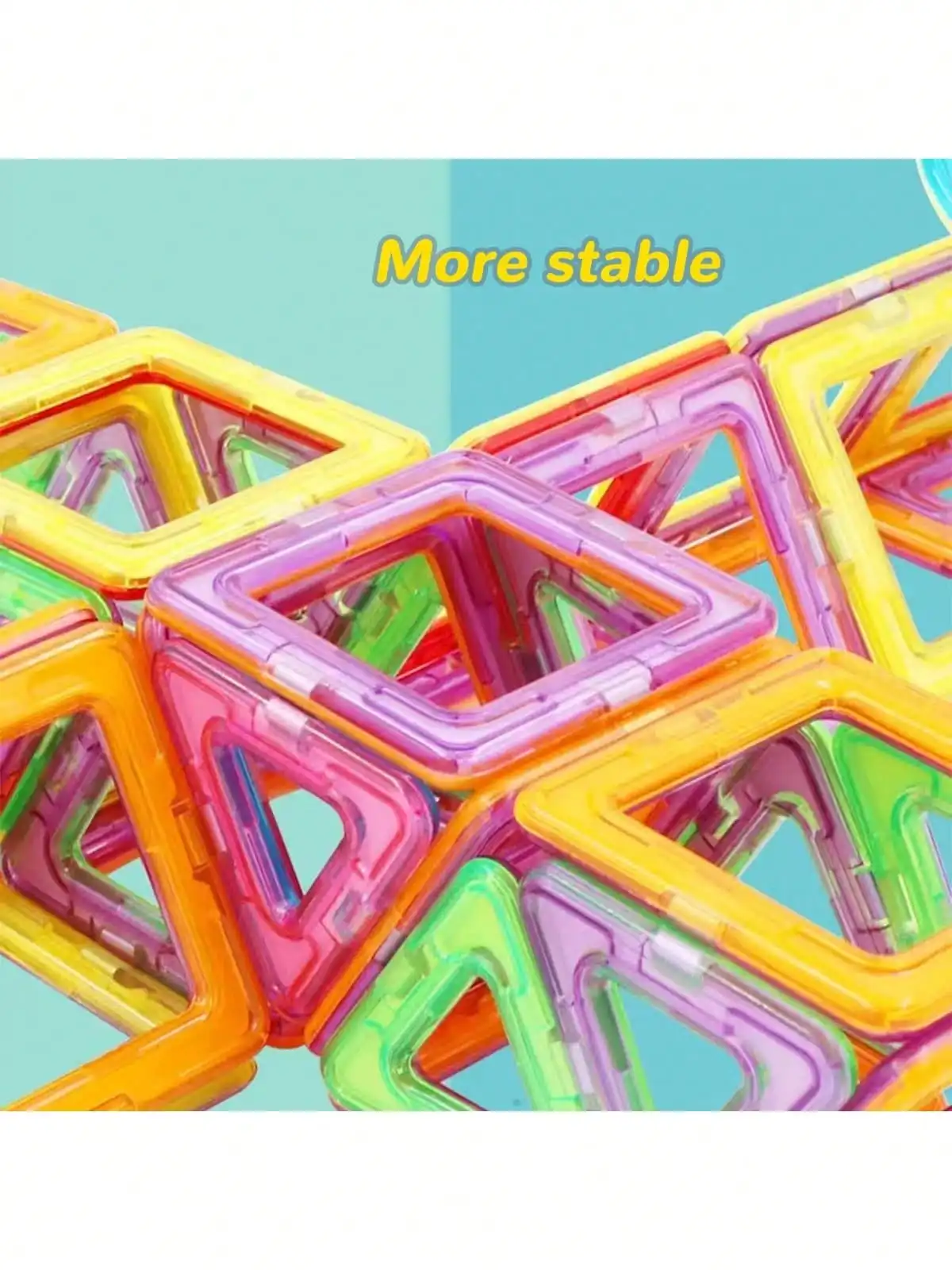 대형 자석 타일 자석 블록 장난감, 어린이 장난감 디자이너 블록 조합 세트, 생일 및 휴일 선물