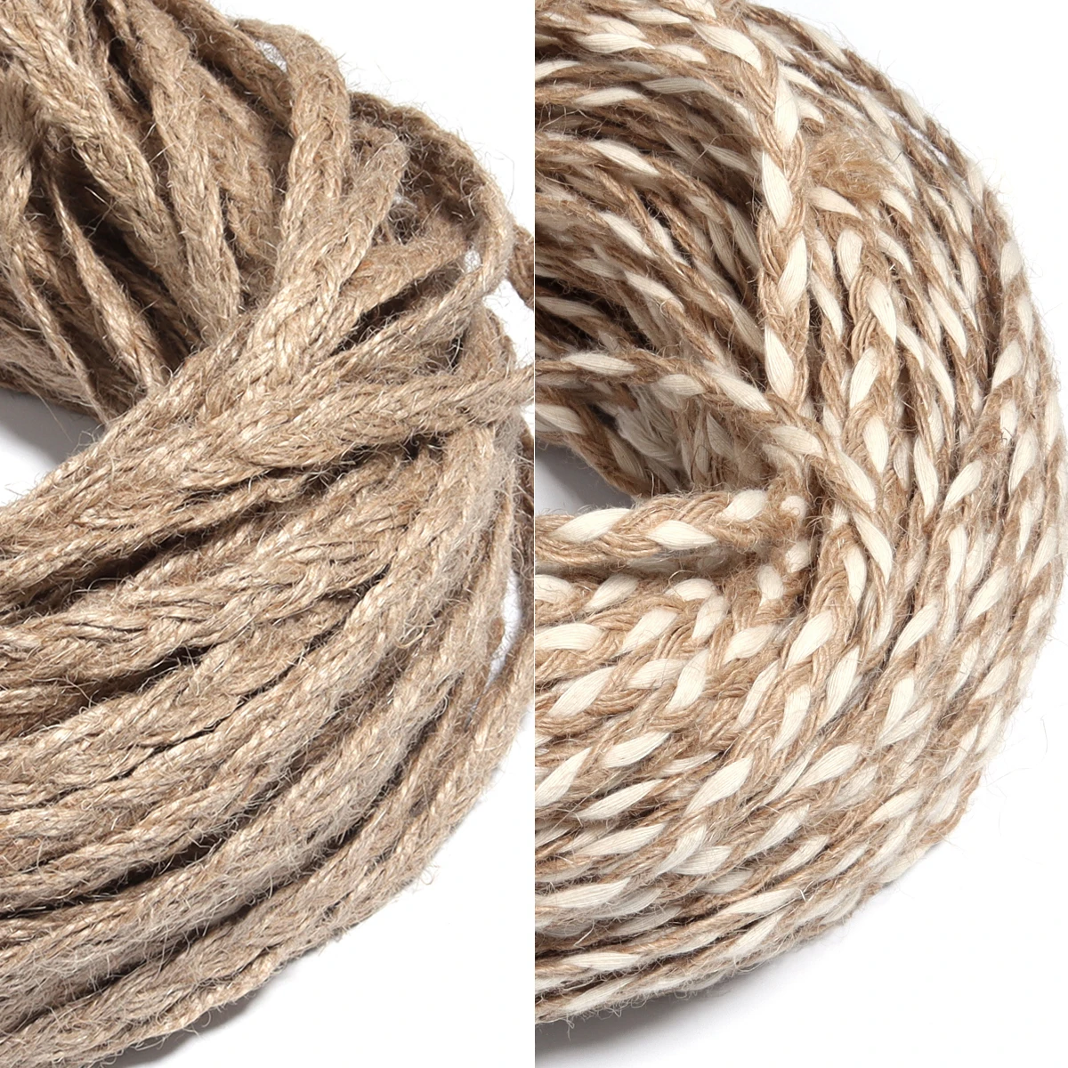 10M Natural Jute Ribbon Crafts Rope String For DIY Wedding Jute Cord Twine Vintage Jute Gift Wrap Sewing Party Home Accessories