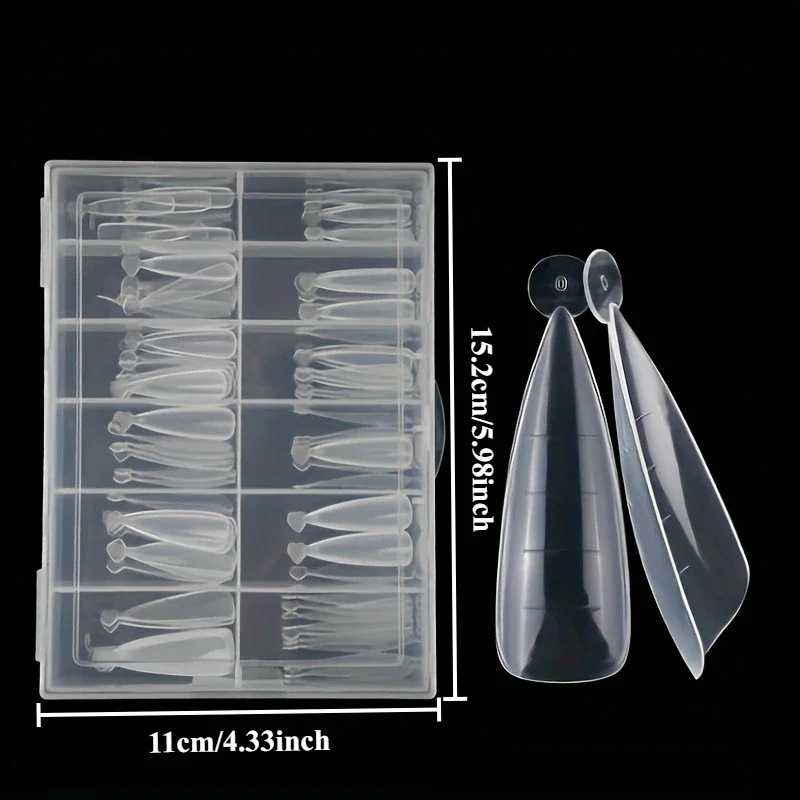 Nail art decals, nail mold- with complete scales and packaging box - is a must-have tool for nail art, salons and home use