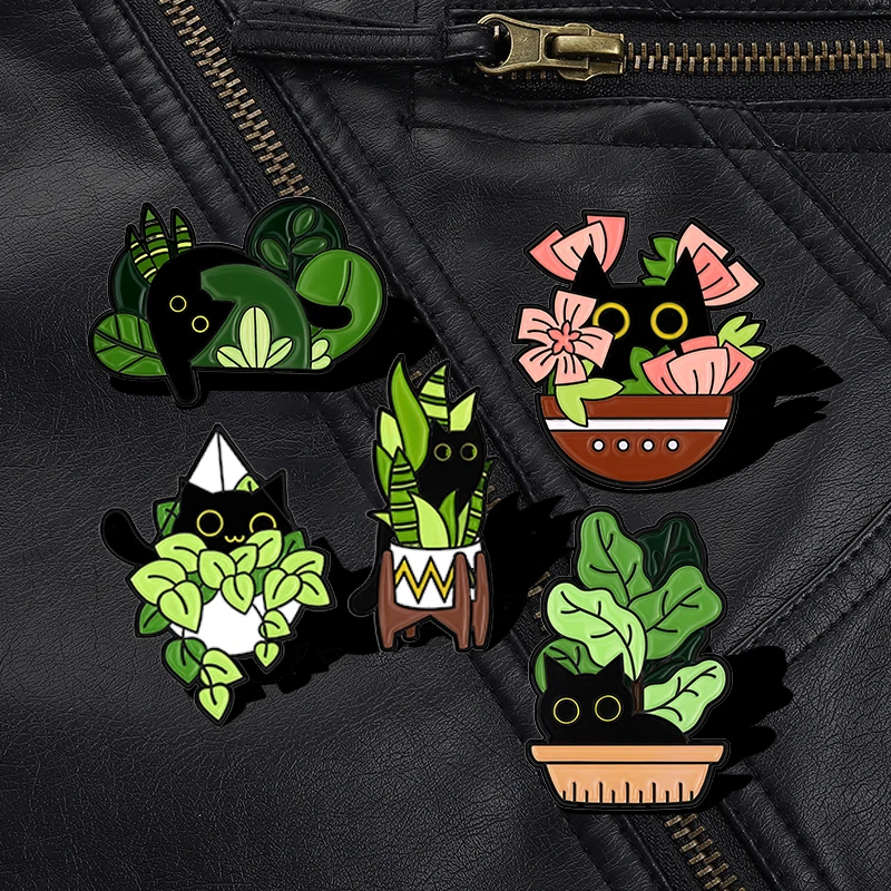 Милая-эмалированная-брошь-с-черным-котом-кактус-растение-в-горшке-цветок-трава-уголь-кошка-мультяшный-металлический-значок-булавки-для-лацканов-в-стиле-панк-ювелирные-аксессуары