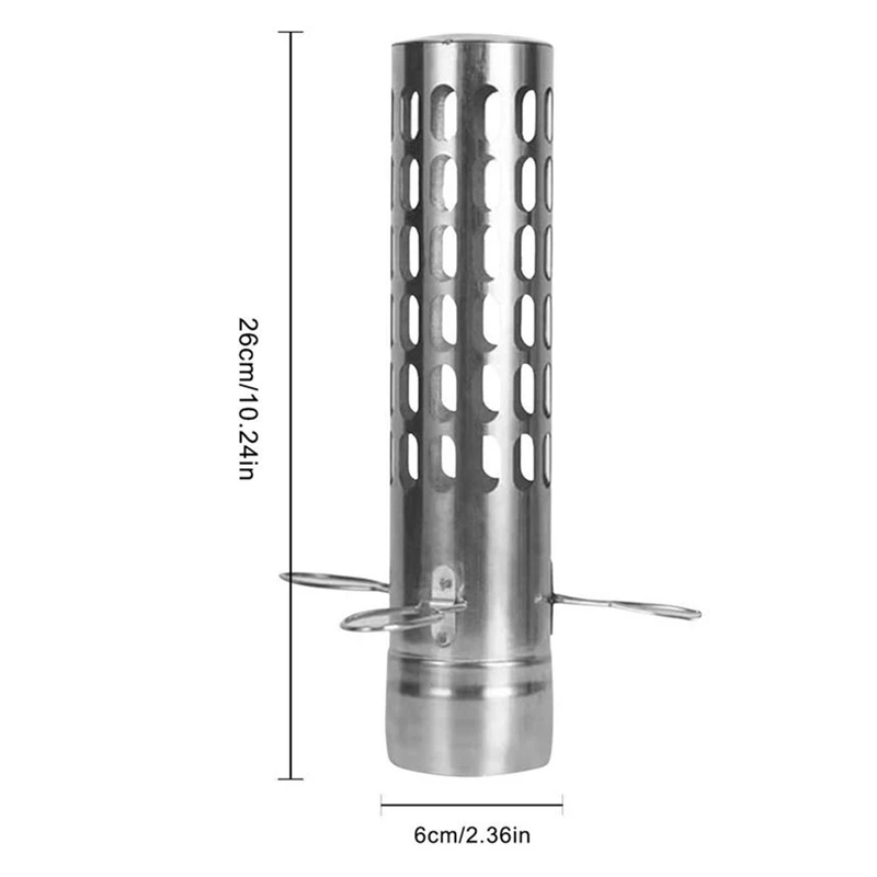 Outdoor Stove Chimney Pipe Stainless Steel Camping Wood Fire Heating Stove Boiler Exhaust Pipe Smoke Tube Accessories image 6