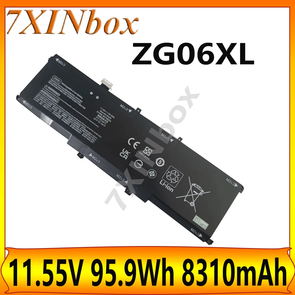 

7XINbox ZG06XL аккумулятор для ноутбука 11,55 В 95,9 Втч для HP ZBook Studio X360 G5 G52ZC59EA G52ZC61E G52ZC62EA EliteBook 1050 G1 Series