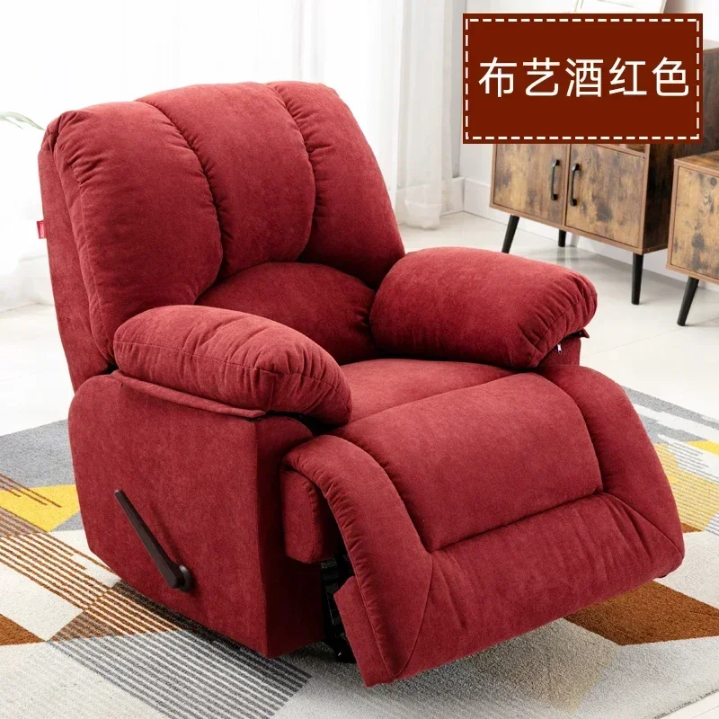 First class space capsule sofa chair single fabric leather multifunctional electric cinema couch