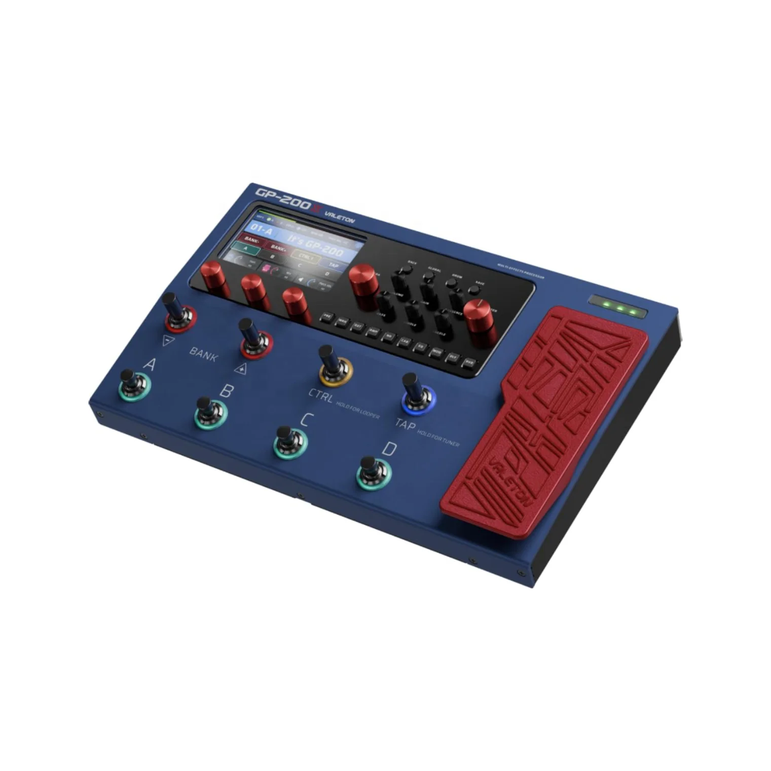 

2025Valeton GP 200X/GP-200X/GP 200X/GP200X Педали мультиэффектов Гитарный процессор Педаль эффектов для электрогитары Multi Effect для