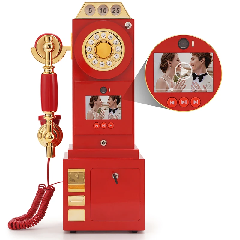 

Audio Guestbook Video Vintage Decoration for Wedding Event Party Rental Business
