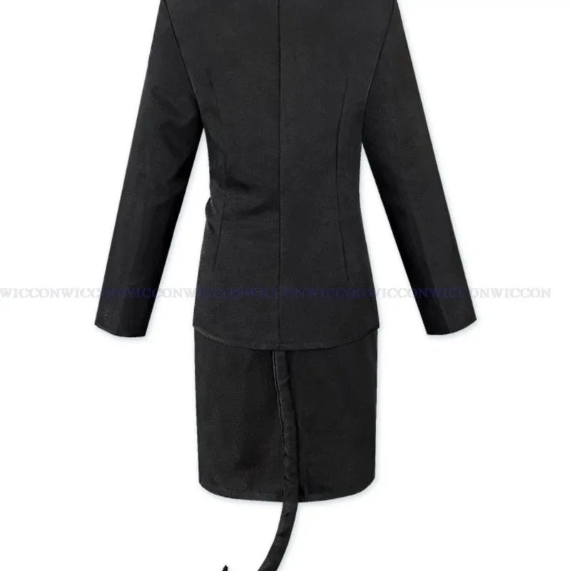 أزياء lili 123 Game Helltaker the Lustful Demon Modeus التأثيرية للنساء والرجال شعر مستعار للكبار JK جوارب ذيل موحدة