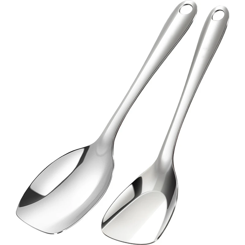 

LFGB Certificated 316L Stainless Steel Kitchenware 99.9% Anti-bacterial Ultra Mini Spatula Tiny Scoop for Family Picnic Tool