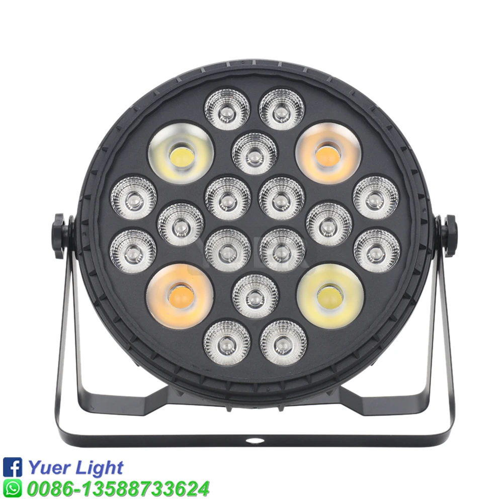 2X50W CW+2X50W WW 16X8W RGBW or RGBUV  Led Par Lighting 4in1 DMX512 Remote control DJ Disco Wash Effect Professional Stage Light