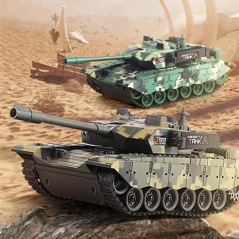 

Радиоуправляемый танк-симулятор на гусеничном ходу 2.4G, модель бронированной военной машины, игрушка на радиоуправлении для детей и мальчиков, подарок