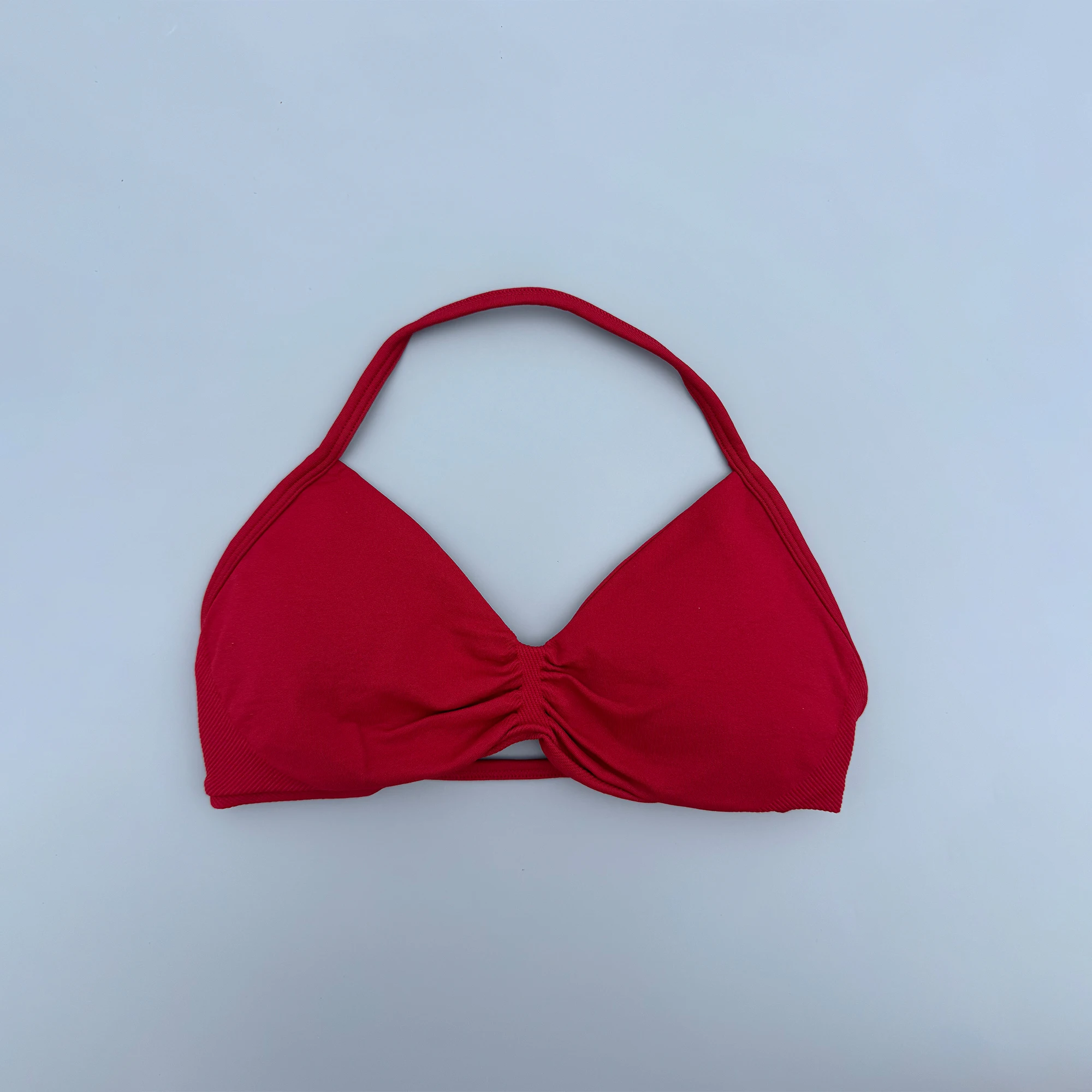 Sports Strappy Bra Yoga Underwear Women Gym Crop Top Running Exercise Backless Bra Support ActiveWear Fitness Workout Halter image 5