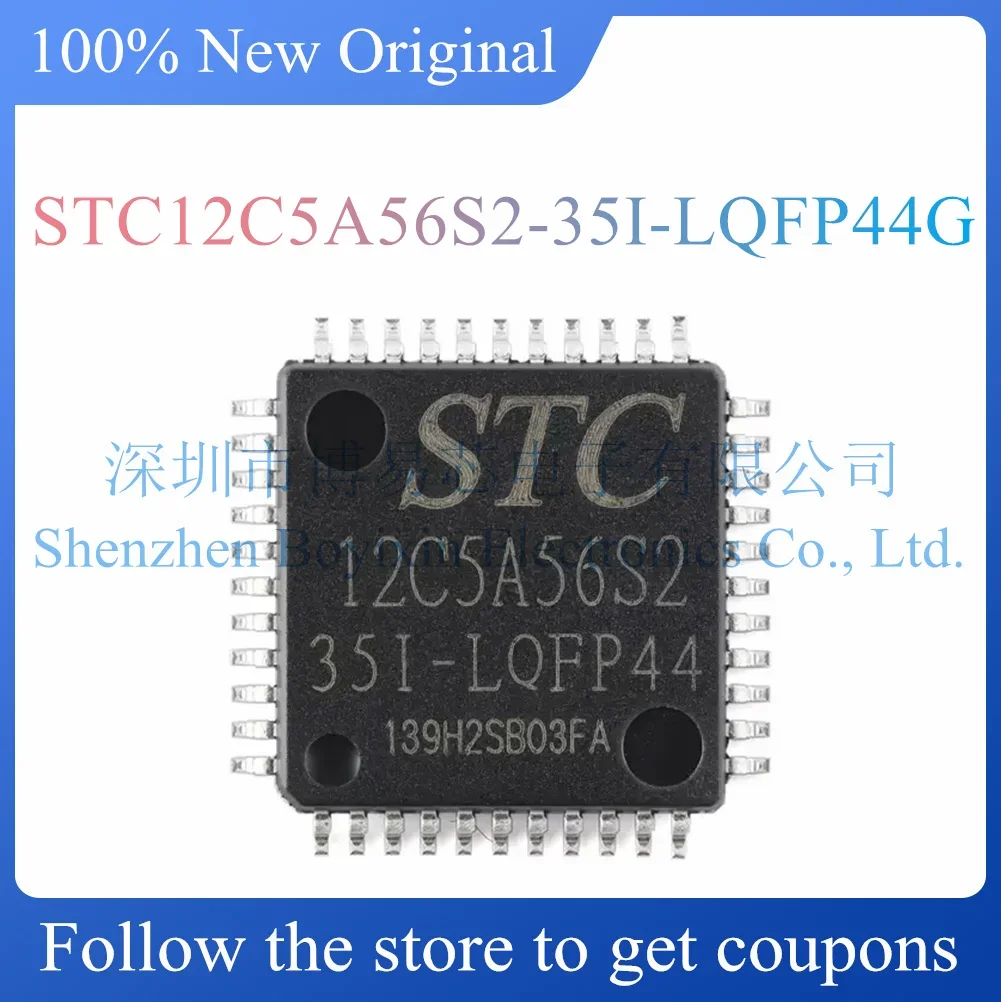 

NEW STC12C5A56S2-35I-LQFP44G Original Product LQFP-44