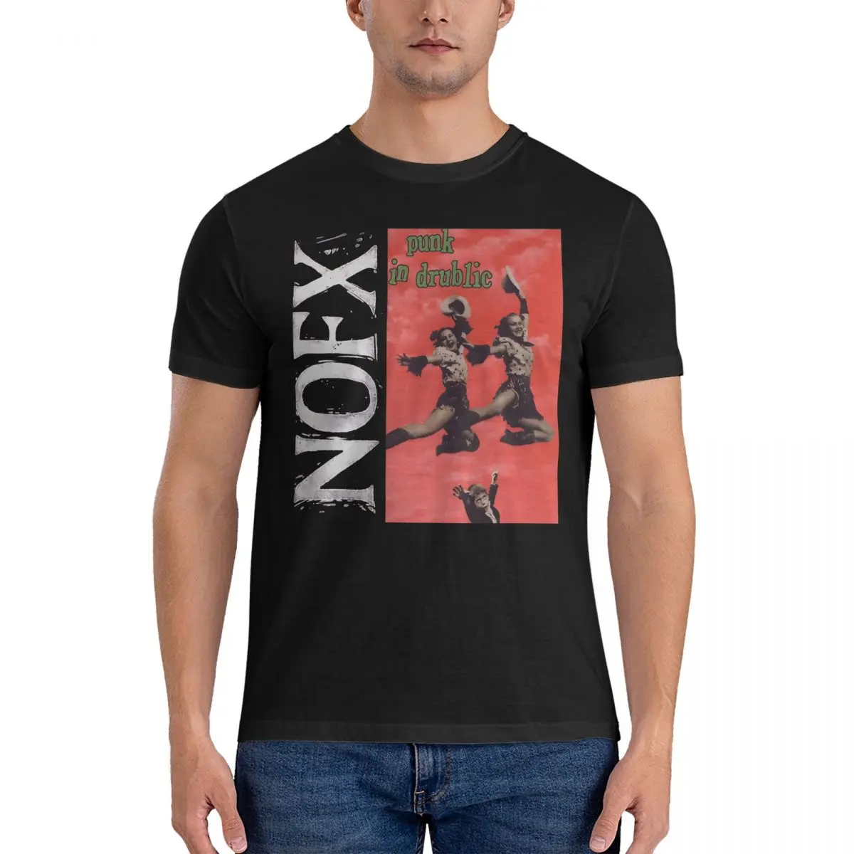 

Крутая рубашка NOFX в стиле панк, Мужская футболка с круглым вырезом, 100% хлопок, футболки с коротким рукавом в стиле NOFX Band, женская одежда