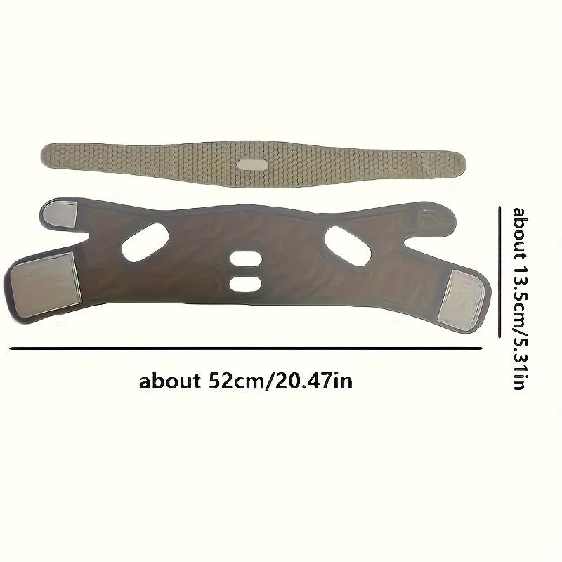 ضمادة تنحيف الوجه، شريط رفع على شكل حرف V، شريط تنحيف الوجه، شريط تثبيت الذقن المزدوجة، شريط ضيق لشد الوجه، م #6