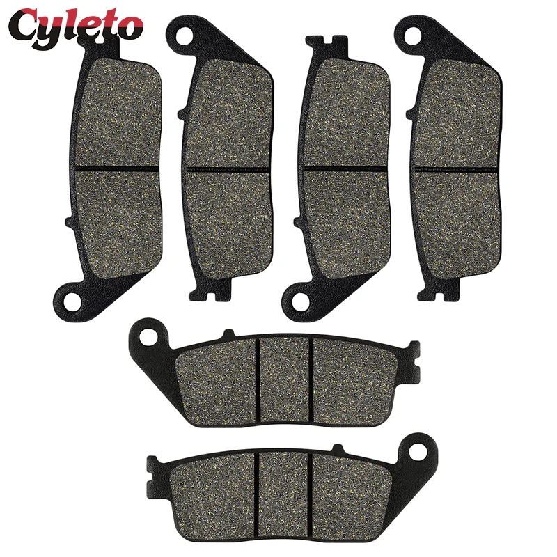 Cyleto Motorcycle Front or Rear Brake Pads for BMW C Evolution Electric 18-20 C 600 Sport 12-15 C 650 GT Scooter Highline 12-21