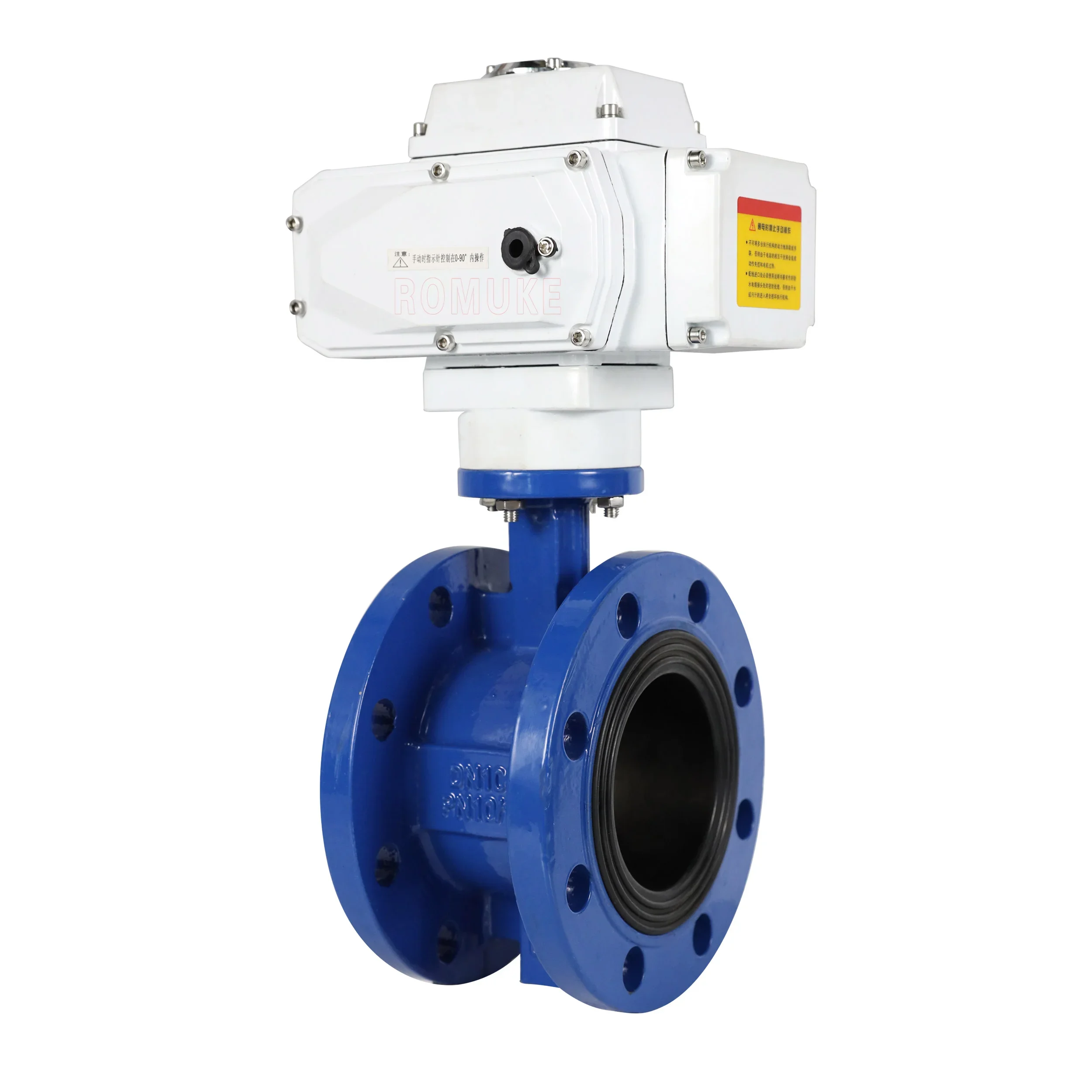 

D941X-16Q dn500 dn450 electric butterfly valve explosion-proof switch regulating ductile iron electric flange soft seal valve