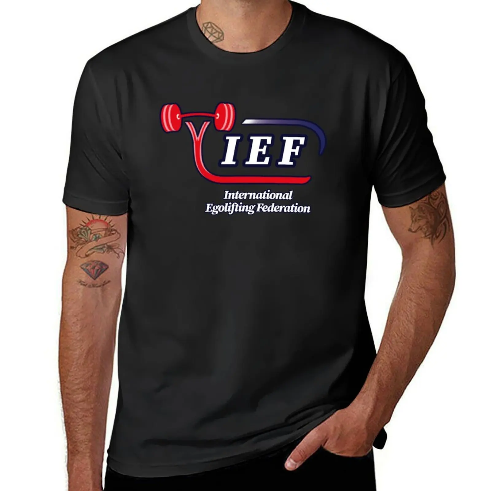 International Egolifting Federation T-Shirt oversizeds summer tops T-shirt men