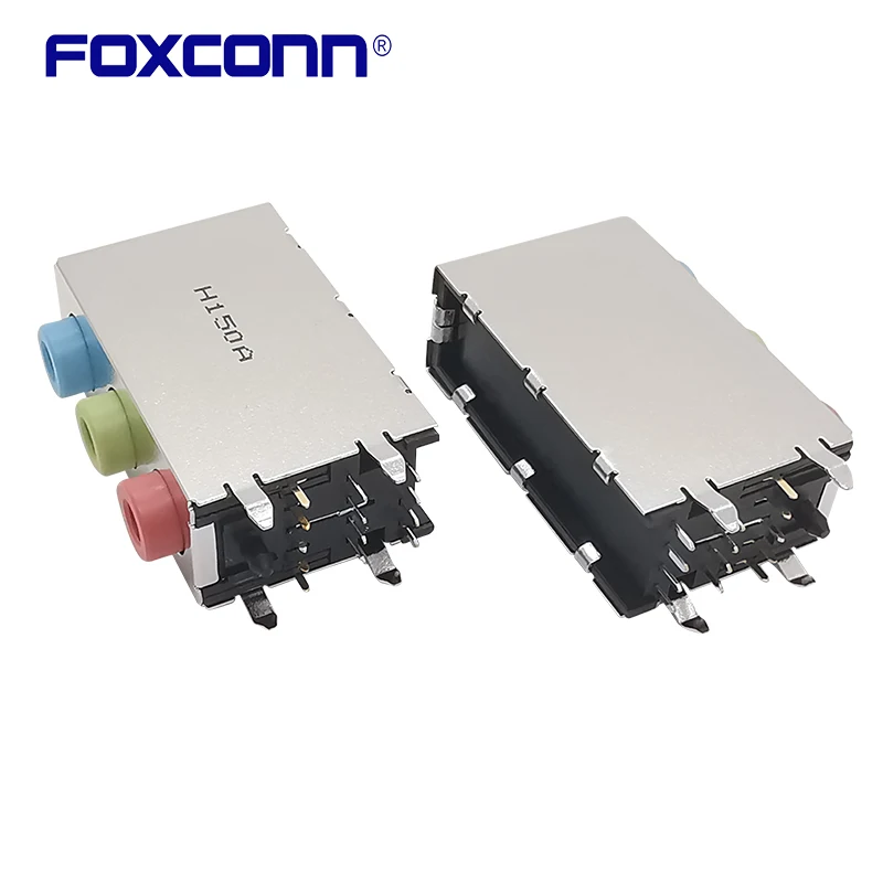 

Foxconn JA33331-H11P-4F Computer motherboard 3 Holes Audio socket 3.5mm Socket connector