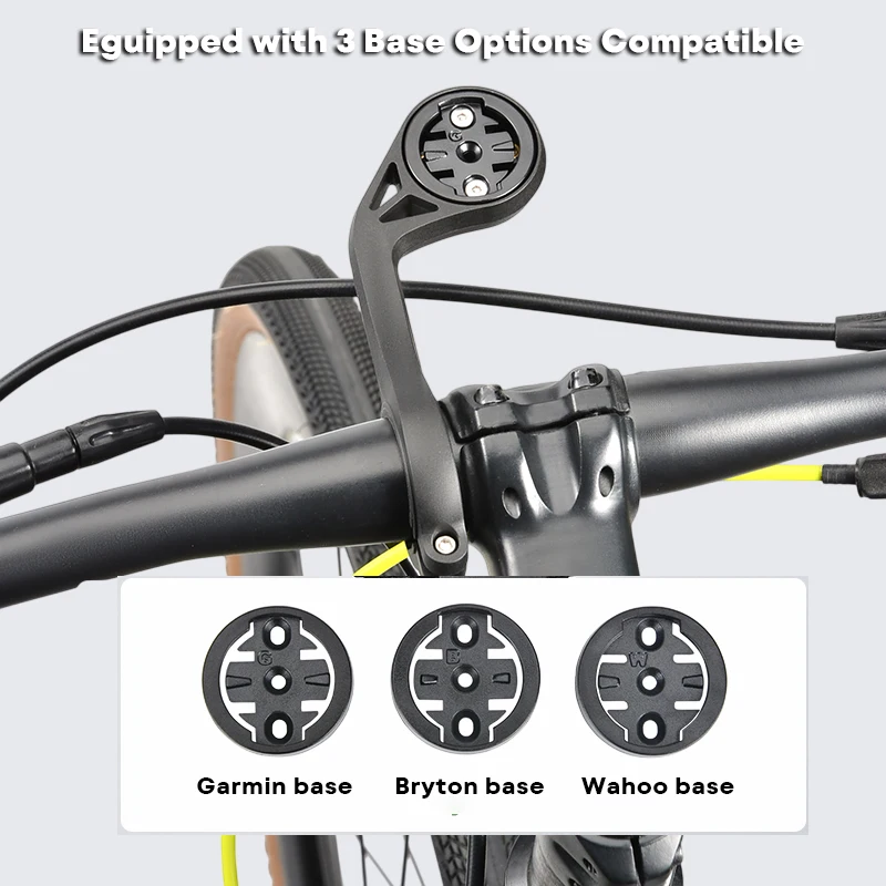 ZOYOSPORTS Soporte para bicicleta para computadoras de ciclismo Garmin/Bryton/Wahoo, luces y cámara para bicicleta, accesorios para bicicleta de montaña/carretera