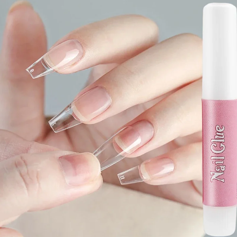 Fast-dry Adesivo Acrílico Fake Nail Glue, impermeável Nail Art Extensão, Transparente Rhinestone Decoração, Manicure Ferramenta