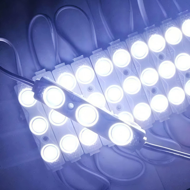 SDM 2835 led moudle 200 pz DC12V 11000k colore bianco freddo 1.5 W modulo di iniezione led 61*13mm retroilluminazione LED impermeabile