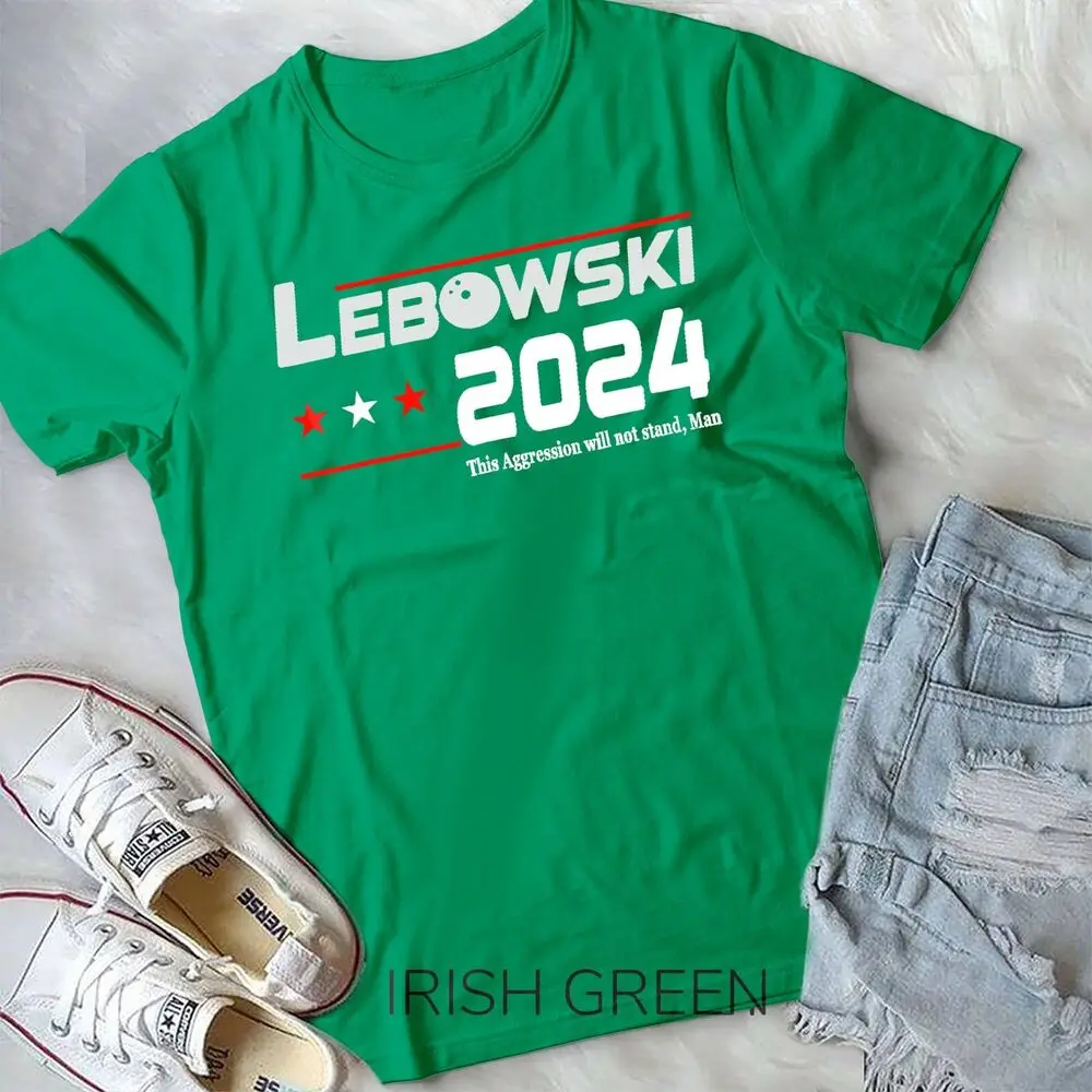 Political Name Lebowski Political Election Vote 2024 T-Shirt Unisex T-shirt