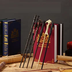 HarryyPotter Magic Wand with Metal Core Premium Gift Box Hermione Ron Malfoy Gryffindor Hogwarts Slytherin Hufflepuff Ravenclaw