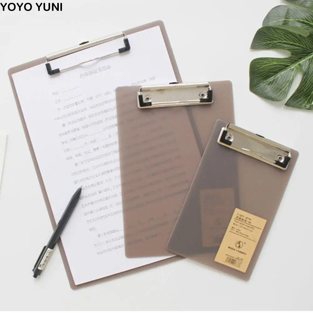 

With Low Profile Gold Clip A4 A5 A6 File Folder Document Folder Writing Sheet Pad Writing Clipboard Writing Pad Writing Tablet