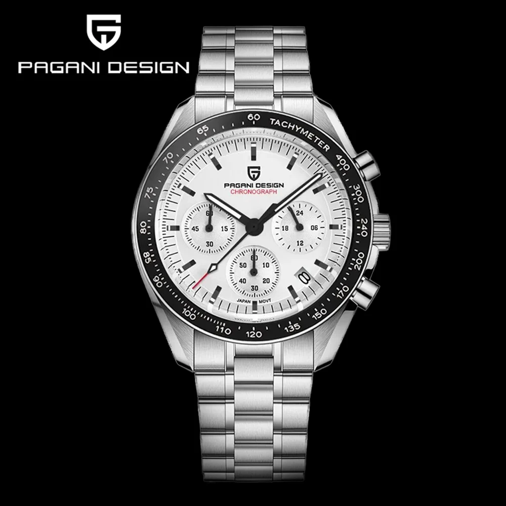 

PAGANI DESIGN V4 Men's Watches Top Luxury Quartz Watch For Men Waterproof Watches Speed Chronograph Sapphire Mirror Wristwatch