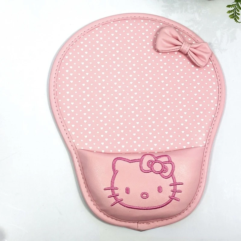 Hallo kitty Mauspad anime kawaii pu Handgelenk Mauspad niedlich Handgelenk Mauspad weiche kreative Büro Schreibtisch Anti-Rutsch-Mauspad Geschenke