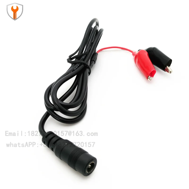 DC-DC DC voltage regulator 0-28V USB output DC adapter alligator clip output cable