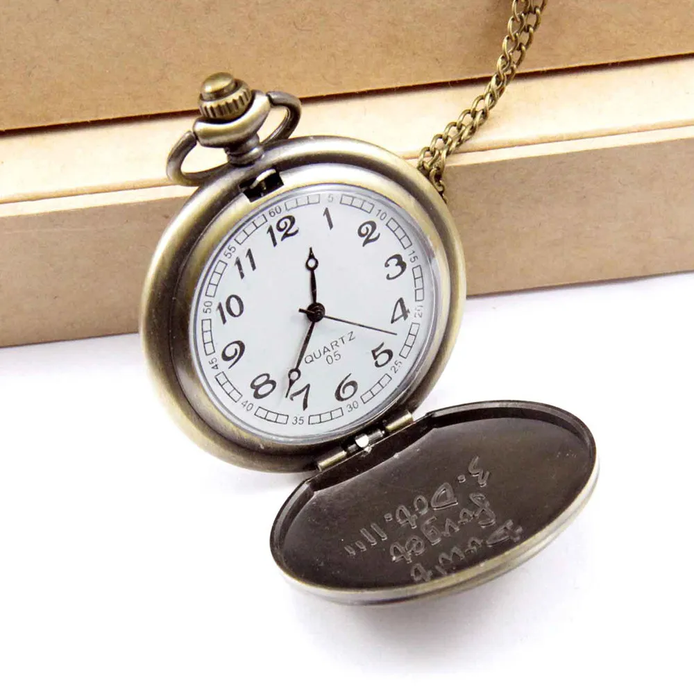 New Attack On Titan Cosplay Pocket Watch Classic Quartz Survey Corps Eren Levi Final Season Costume Props