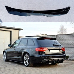 Roof Spoiler for Audi A4 B8 Avant / Allroad 2008-2016 ABS Plastic Spoiler Rear Wing Car Tail Wing Decoration A4 B8 Allroad RS4