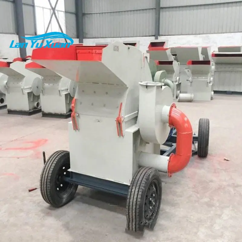 Good Quality Hammer Mill Sawdust Crusher Biomass Shredding Machine Leaf Crusher Machine Wood