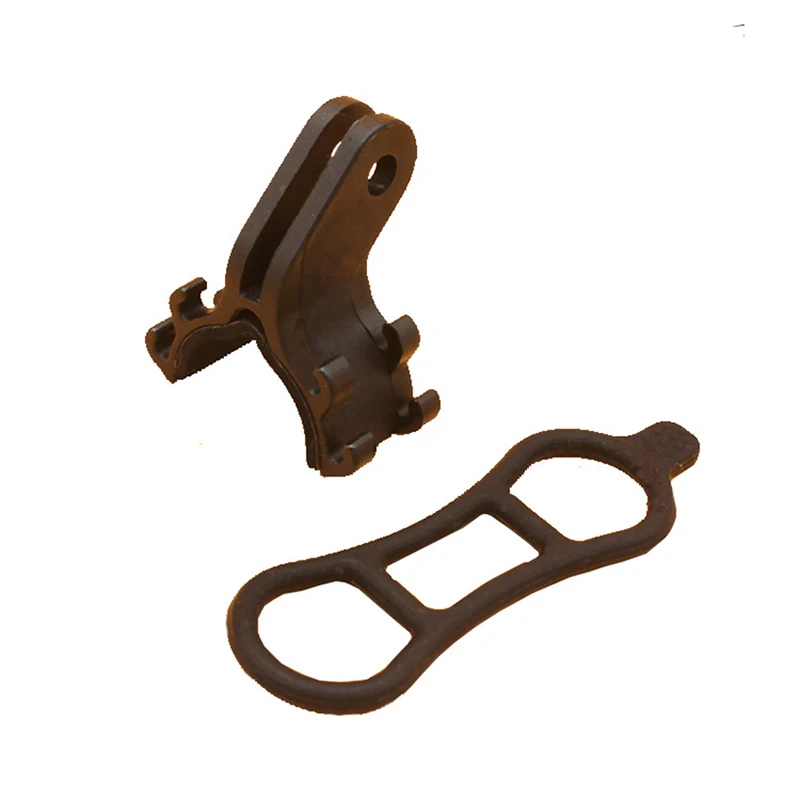 Support de lampe de poche à Clip pour vélo, pièce de cyclisme réglable Compatible avec adaptateur de support de caméra