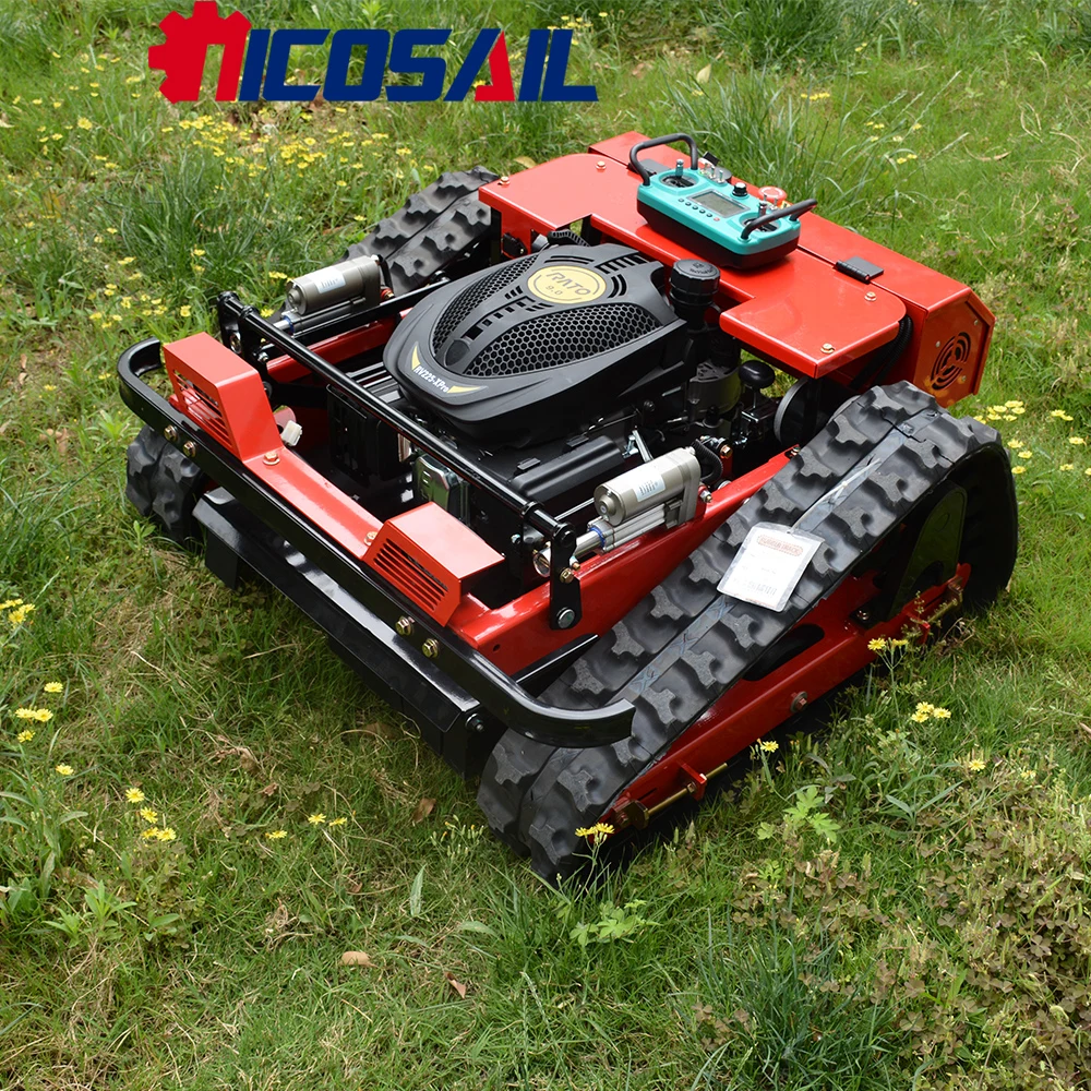 

Custom 500mm Remote Grass Cutter for Orchard Path Vegetation Clearing CE Euro 5 Crawler Machine