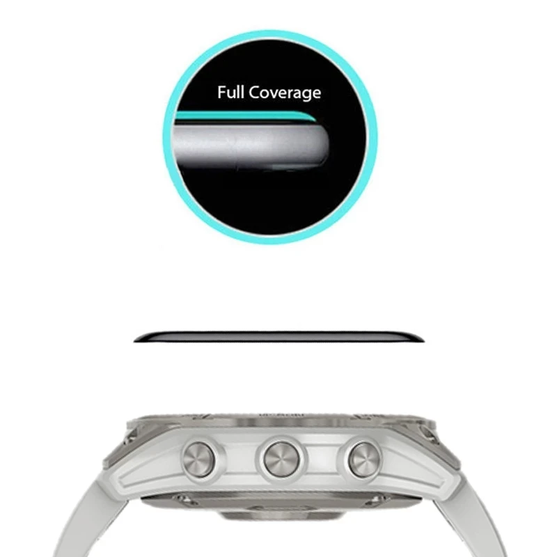 For Garmin EPIX GEN2 Smartwatch Clear Protective Soft Film Full Coverage Anti-scratch Screen Protector For Garmin EPIX GEN 2