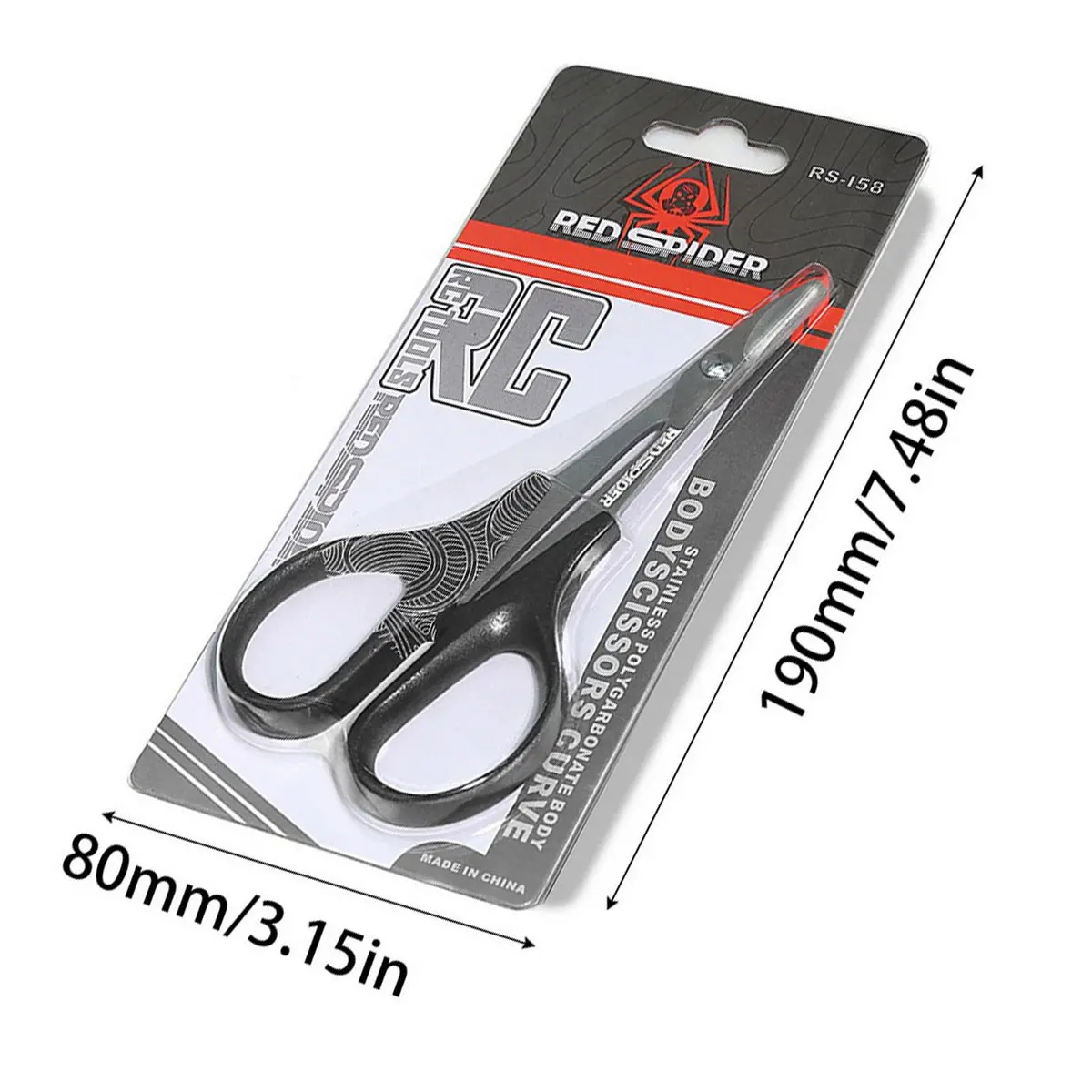 Metall Hart Edelstahl RC Auto Schere Maut 74005 Für TAMIYA RC Fahrzeug Boot Karosserie Karosserie Gebogene Schere RC Werkzeug