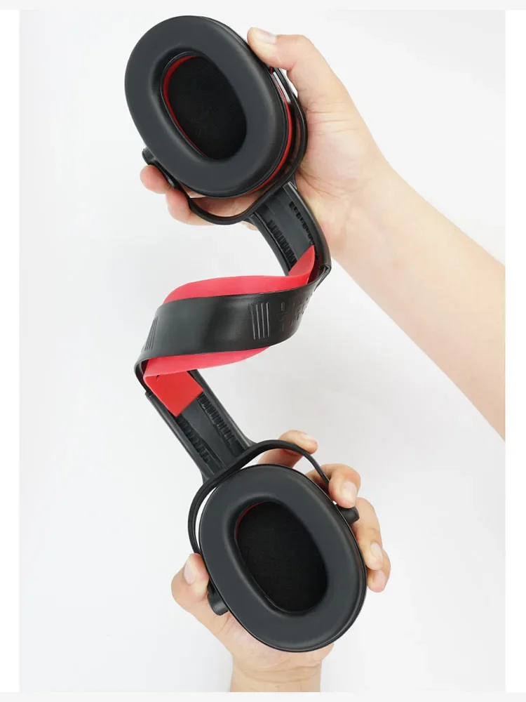 Adjustable Anti-Noise Earmuff Head SNR-35dB Noise Reduction Ear Protector For Work Study Shooting Woodwork Hearing Protection