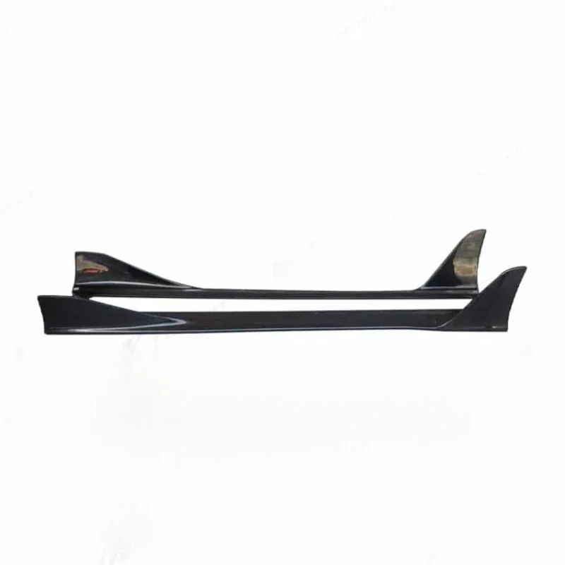 Premium Carbon Fiber Side Spoiler Lip Side Skirt Vehicle Exterior Body Tuning Parts