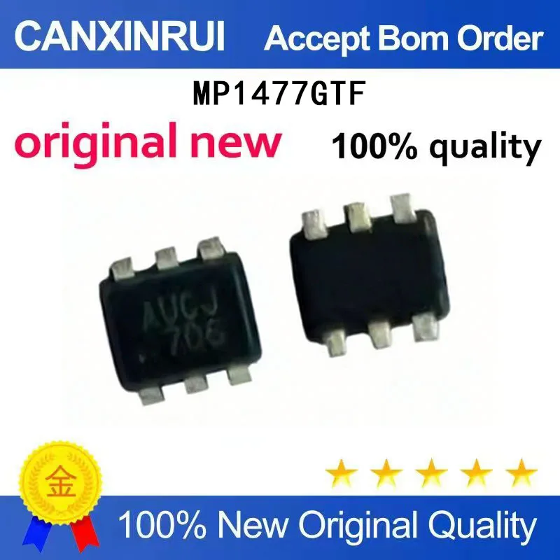 

(5-100 Pieces) MP1477GTF HGTF-Z silk screen AUCK AUC * BECH * voltage regulator patch SOT-563