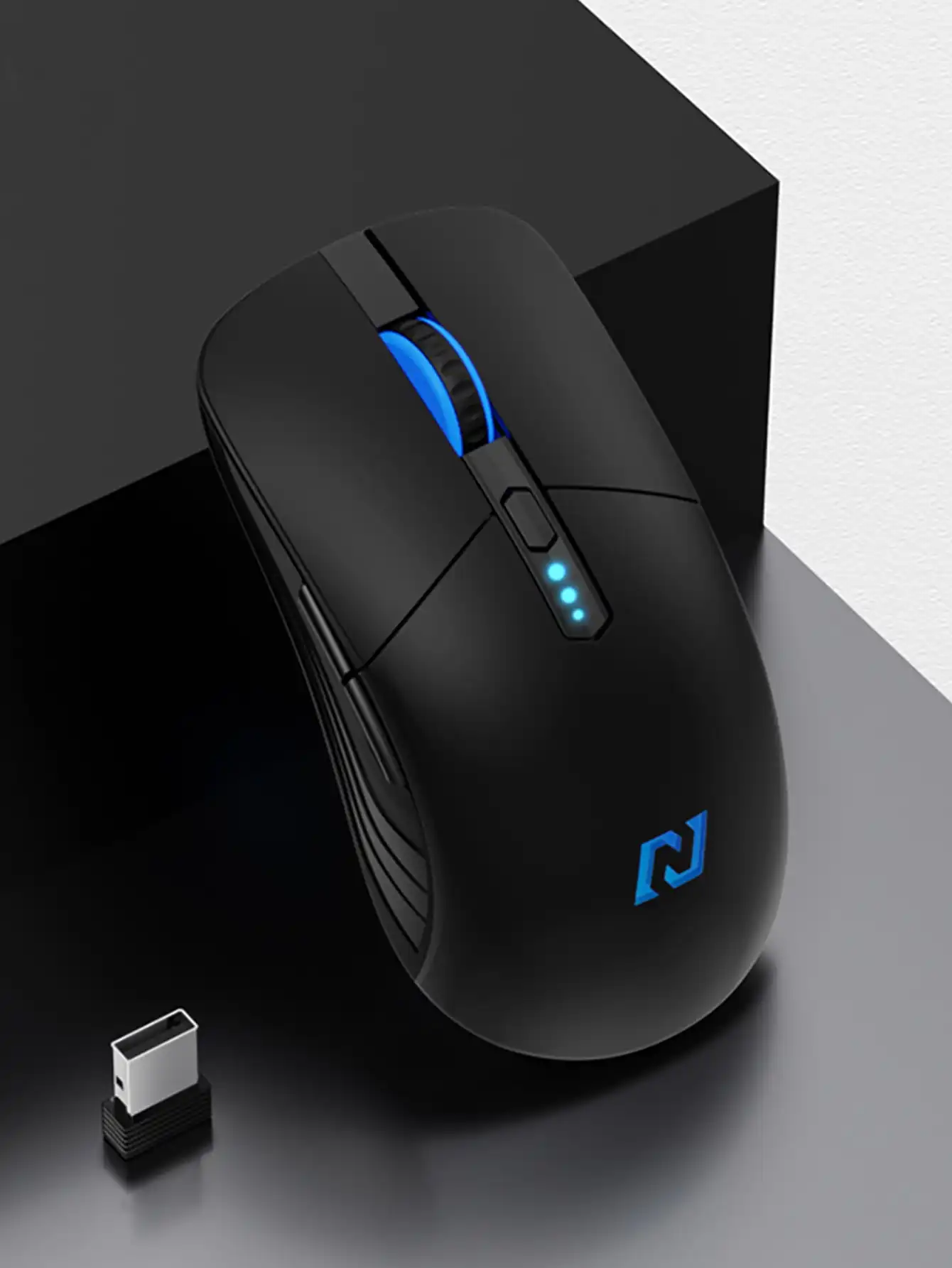 Wireless Mouse, 6 Keys, Silent Office Wireless Mouse, Esports Games Non-Slip Wireless Mouse