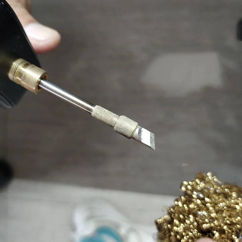 

ABUF-510 Electric Soldering Iron Tip Replaceable Solder Iron Tip Welding Tools 20-100W Cutter Head