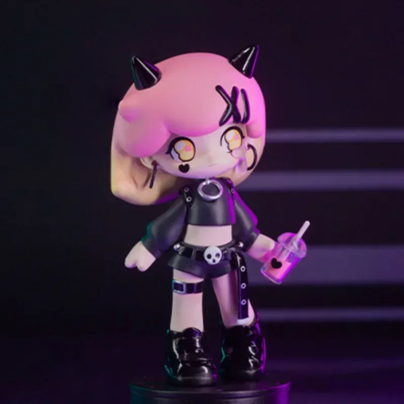 

POP MART AZURA Гардеробная серия, натуральная слепая коробка, загадочная коробка, кавайные украшения, фигурки, домашний декор, настольная модель, куклы