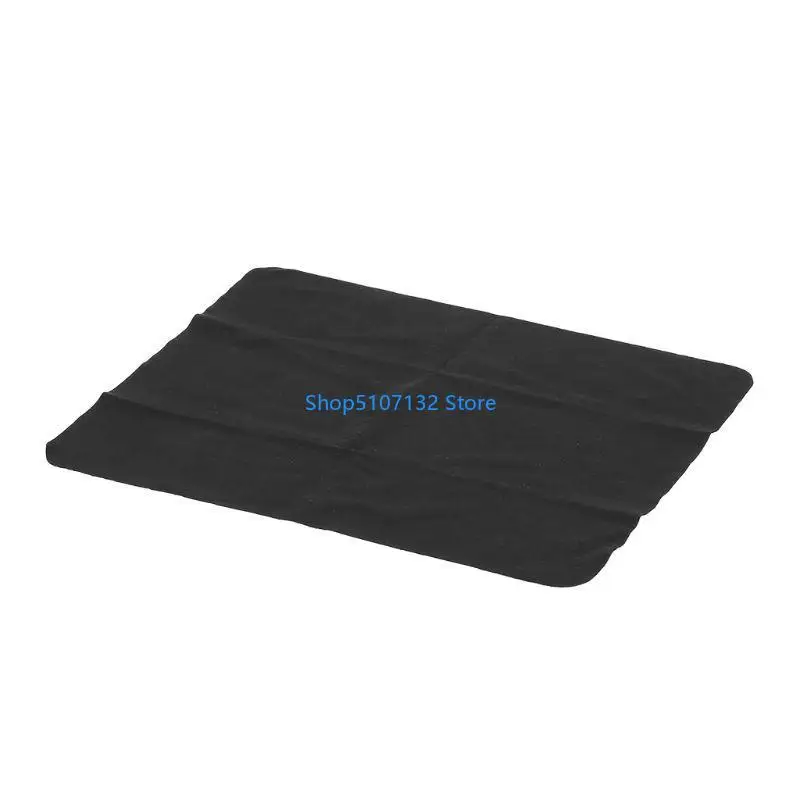 87HD 5 Pcs Anti-Static Cloth Microfiber Record Cleaning Towel for LP Vinyl Turntable