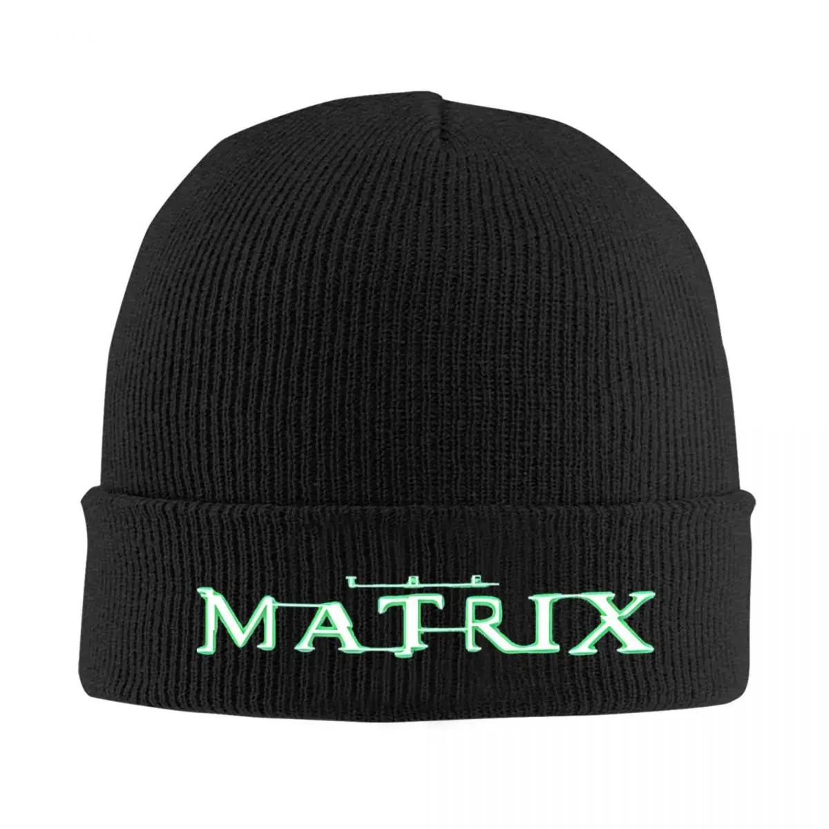 Matrixs Logo Hats Autumn Winter Skullies Beanies Street Sci-Fi Action Cap Men Women Acrylic Knitted Hat