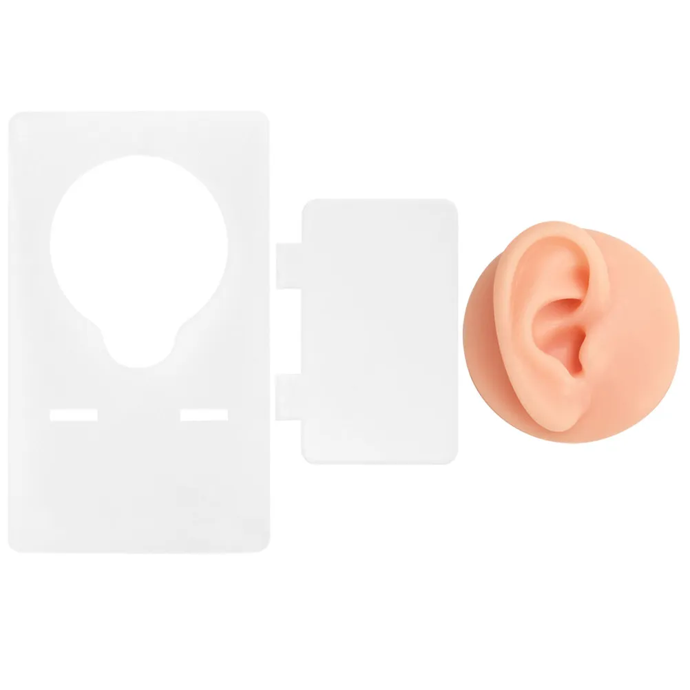 

Реалистичная силиконовая ушная модель для татуировок и тренировок, искусственная ушная модель для тату-салонов и салонов красоты